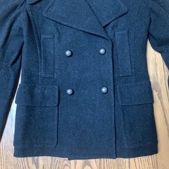 MICHAEL Michael Kors Charcoal Pea Coat - Picture 5 of 15